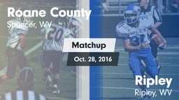 Matchup: Roane County High Sc vs. Ripley  2016