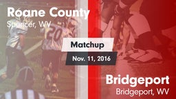 Matchup: Roane County High Sc vs. Bridgeport  2016