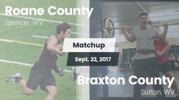 Matchup: Roane County High Sc vs. Braxton County  2017