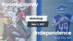 Matchup: Roane County High Sc vs. Independence  2017