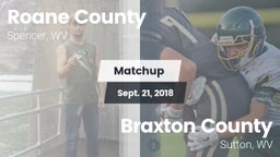 Matchup: Roane County High Sc vs. Braxton County  2018