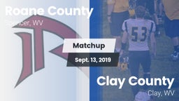 Matchup: Roane County High Sc vs. Clay County  2019