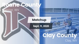 Matchup: Roane County High Sc vs. Clay County  2020