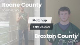 Matchup: Roane County High Sc vs. Braxton County  2020