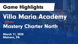 Villa Maria Academy  vs Mastery Charter North  Game Highlights - March 11, 2020