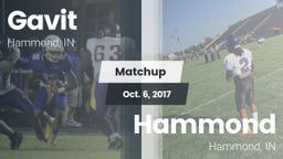 Matchup: Gavit  vs. Hammond  2017