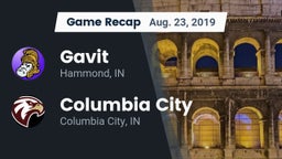 Recap: Gavit  vs. Columbia City  2019