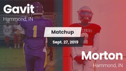 Matchup: Gavit  vs. Morton  2019