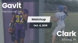 Matchup: Gavit  vs. Clark  2019