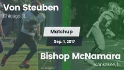 Matchup: Von Steuben High Sch vs. Bishop McNamara  2017