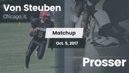Matchup: Von Steuben High Sch vs. Prosser 2017
