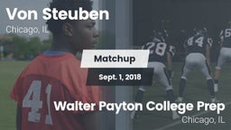 Matchup: Von Steuben High Sch vs. Walter Payton College Prep 2018