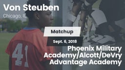 Matchup: Von Steuben High Sch vs. Phoenix Military Academy/Alcott/DeVry Advantage Academy 2018