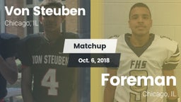 Matchup: Von Steuben High Sch vs. Foreman  2018