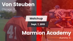 Matchup: Von Steuben High Sch vs. Marmion Academy  2019