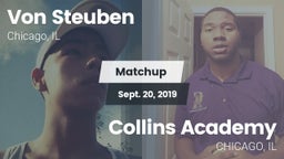 Matchup: Von Steuben High Sch vs. Collins Academy 2019