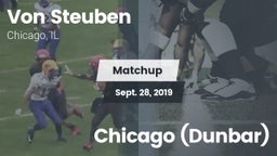 Matchup: Von Steuben High Sch vs. Chicago (Dunbar) 2019