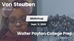 Matchup: Von Steuben High Sch vs. Walter Payton College Prep 2020