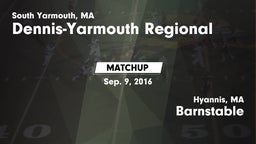 Matchup: Dennis-Yarmouth vs. Barnstable  2016