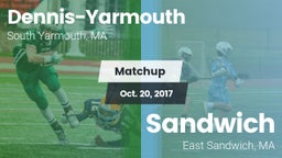 Matchup: Dennis-Yarmouth vs. Sandwich  2017