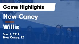 New Caney  vs Willis  Game Highlights - Jan. 8, 2019