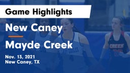 New Caney  vs Mayde Creek  Game Highlights - Nov. 13, 2021