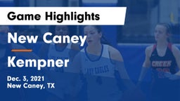 New Caney  vs Kempner  Game Highlights - Dec. 3, 2021
