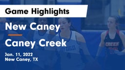 New Caney  vs Caney Creek Game Highlights - Jan. 11, 2022