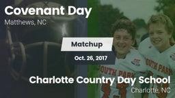 Matchup: Covenant Day High Sc vs. Charlotte Country Day School 2017