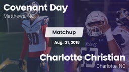 Matchup: Covenant Day High Sc vs. Charlotte Christian  2018