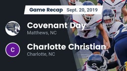 Recap: Covenant Day  vs. Charlotte Christian  2019