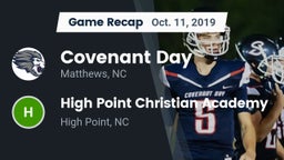 Recap: Covenant Day  vs. High Point Christian Academy  2019