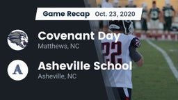 Recap: Covenant Day  vs. Asheville School 2020