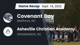 Recap: Covenant Day  vs. Asheville Christian Academy  2022