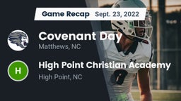 Recap: Covenant Day  vs. High Point Christian Academy  2022
