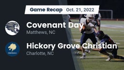 Recap: Covenant Day  vs. Hickory Grove Christian  2022