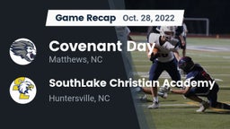 Recap: Covenant Day  vs. SouthLake Christian Academy 2022