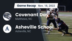Recap: Covenant Day  vs. Asheville School 2022