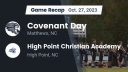 Recap: Covenant Day  vs. High Point Christian Academy  2023