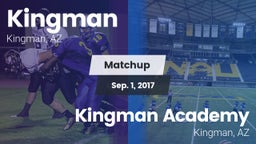 Matchup: Kingman  vs. Kingman Academy  2017