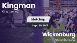 Matchup: Kingman  vs. Wickenburg  2017