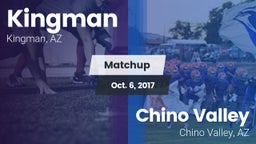 Matchup: Kingman  vs. Chino Valley  2017