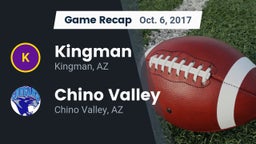 Recap: Kingman  vs. Chino Valley  2017