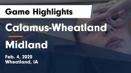 Calamus-Wheatland  vs Midland  Game Highlights - Feb. 4, 2020