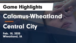 Calamus-Wheatland  vs Central City  Game Highlights - Feb. 18, 2020