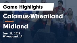 Calamus-Wheatland  vs Midland  Game Highlights - Jan. 28, 2022