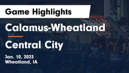 Calamus-Wheatland  vs Central City  Game Highlights - Jan. 10, 2023