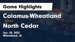 Calamus-Wheatland  vs North Cedar  Game Highlights - Jan. 20, 2023