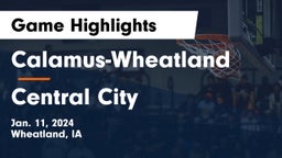 Calamus-Wheatland  vs Central City Game Highlights - Jan. 11, 2024