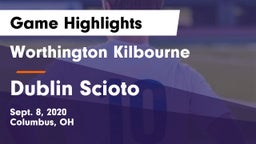 Worthington Kilbourne  vs Dublin Scioto  Game Highlights - Sept. 8, 2020